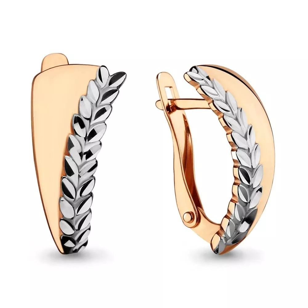 Серьги из золота, артикул LV33417