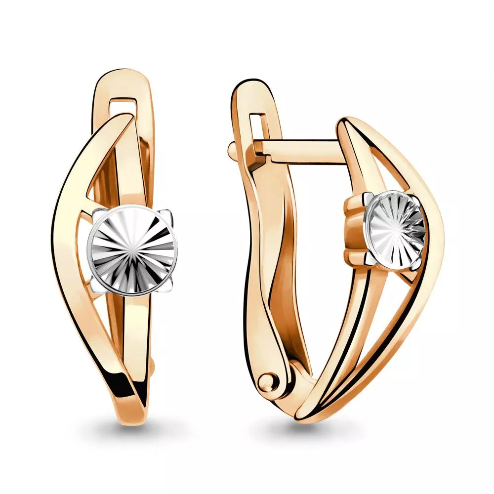 Серьги из золота, артикул LV33411