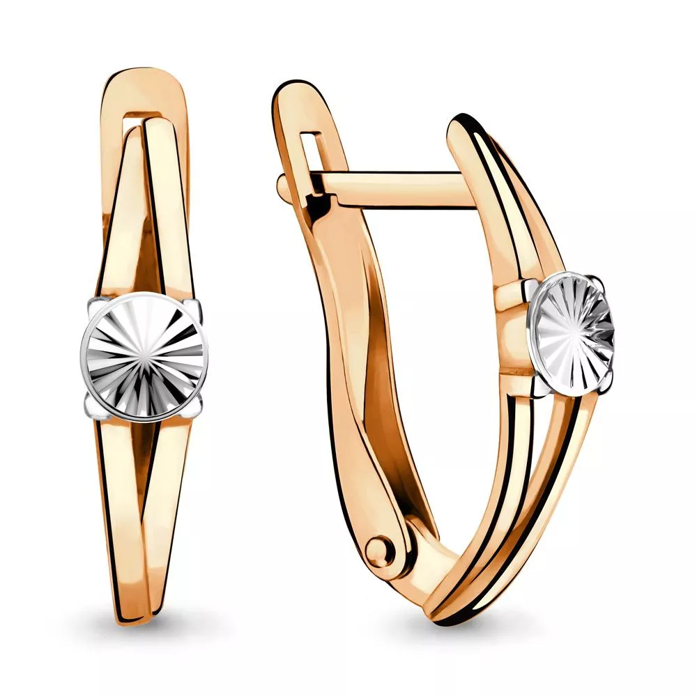 Серьги, артикул LV33409, золото