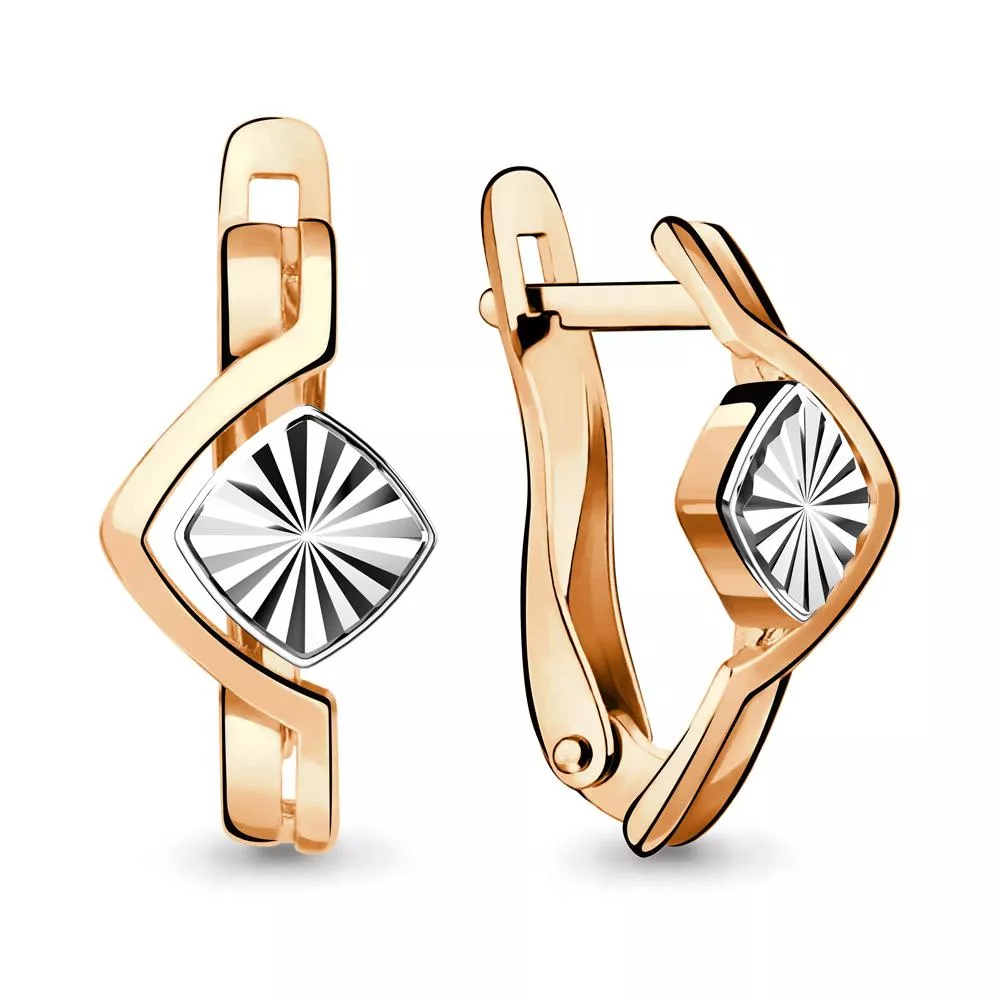 Серьги из золота, артикул LV33408