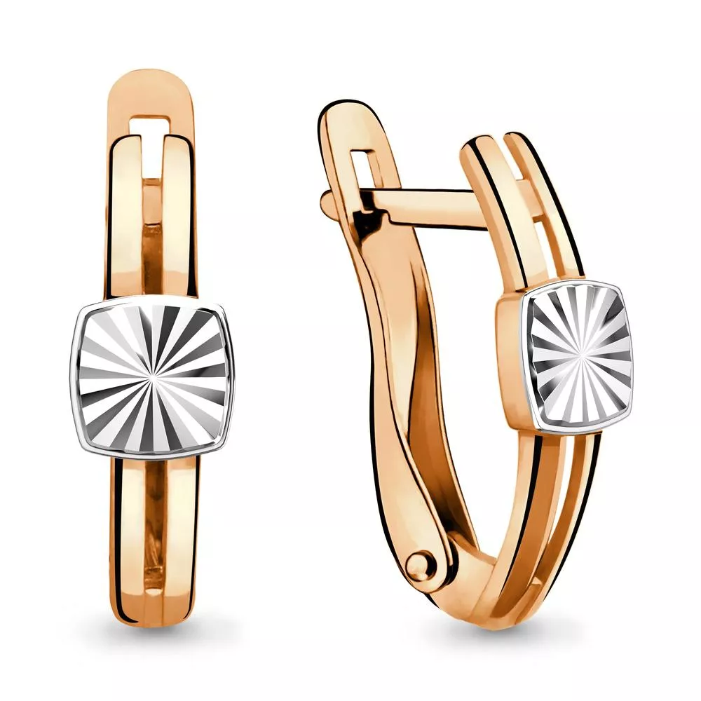 Серьги, артикул LV33407, золото