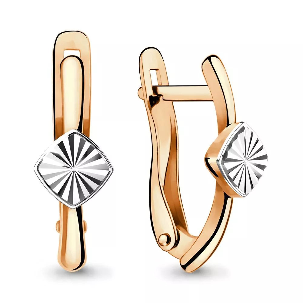 Серьги из золота, артикул LV33406