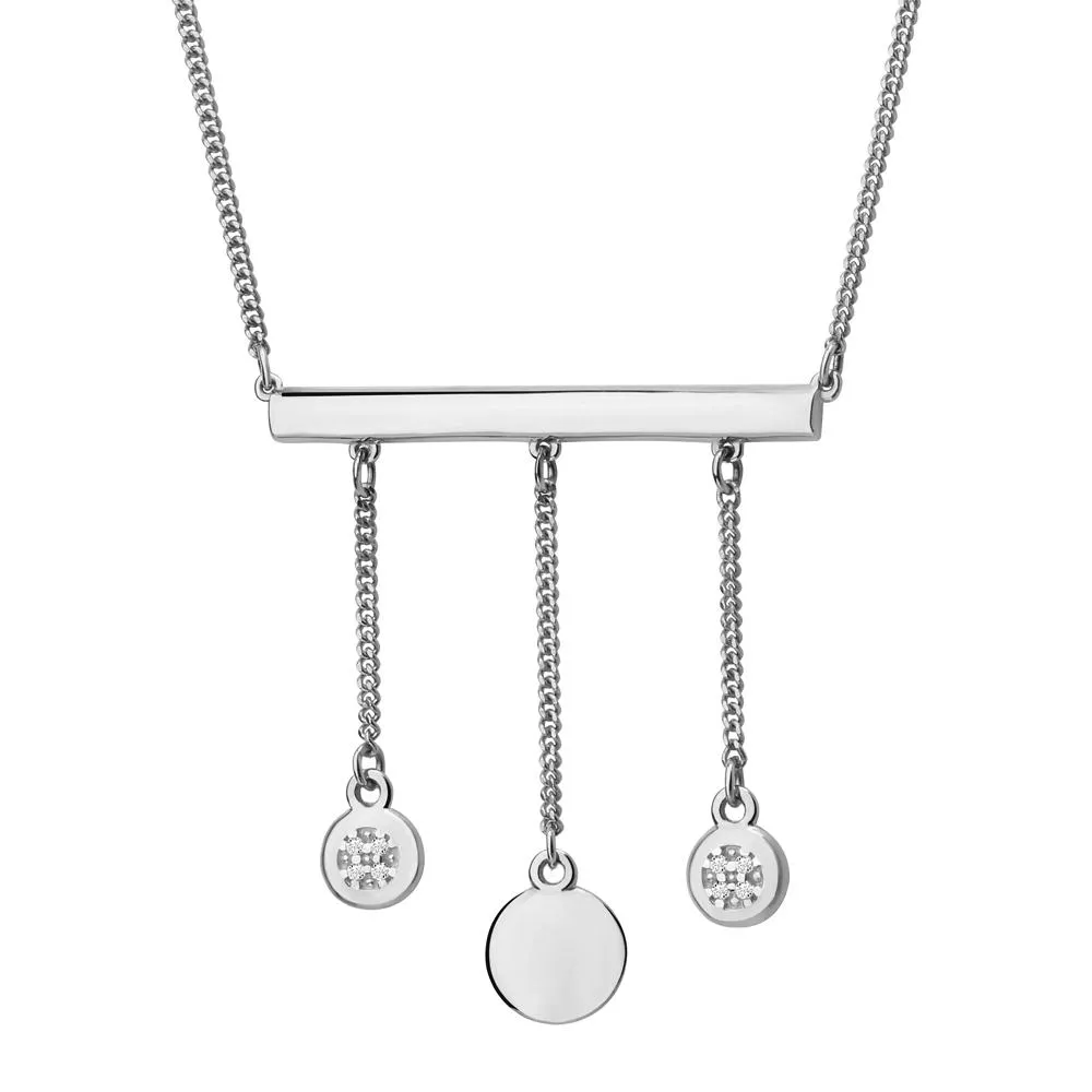 Колье, артикул LV73558А, серебро