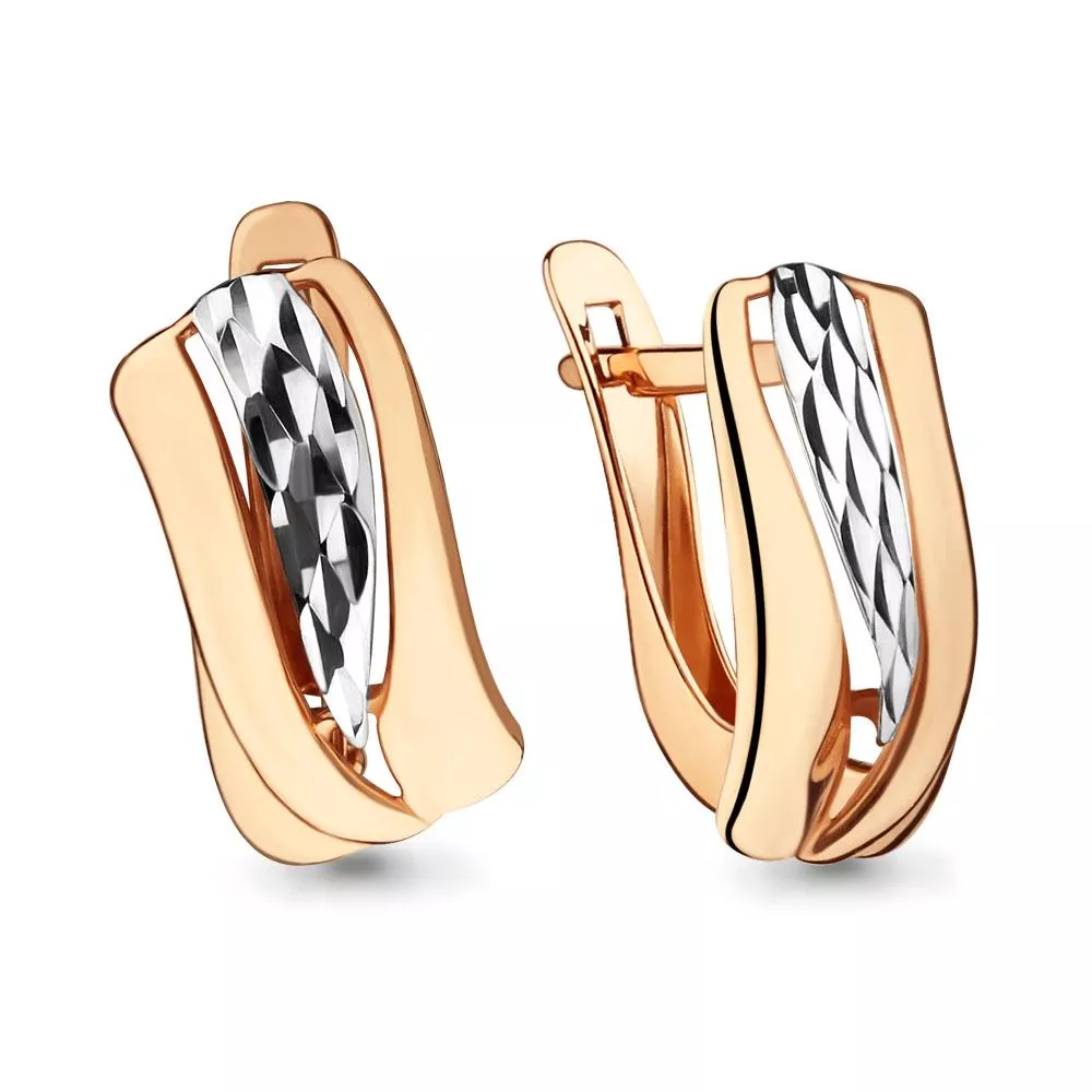 Серьги из золота, артикул LV33399