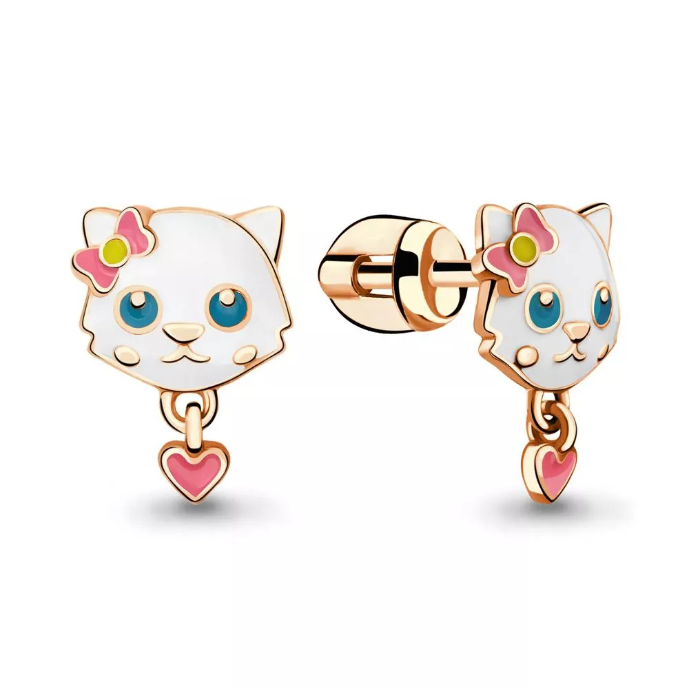 Серьги, артикул LV33337, золото