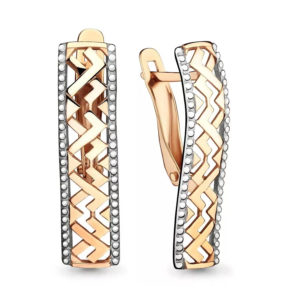 Серьги, золото, артикул LV33334