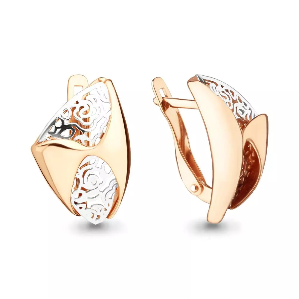 Серьги из золота, артикул LV33302