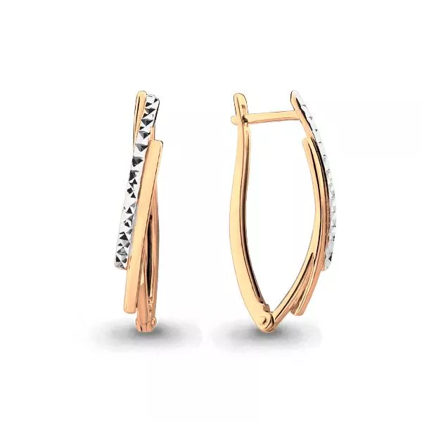 Серьги из золота, артикул LV33229