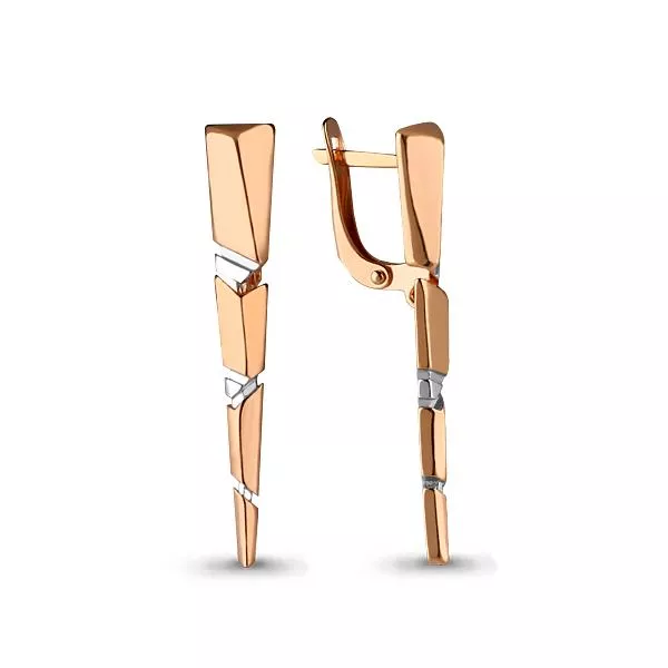 Серьги, золото, артикул LV33210