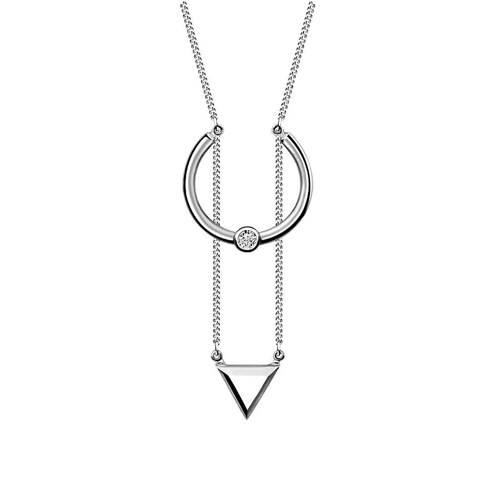 Колье, артикул LV73554А, серебро