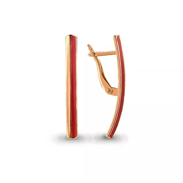 Серьги из золота, артикул LV33204