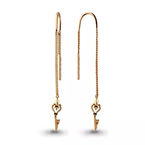 Серьги, золото, артикул LV33147