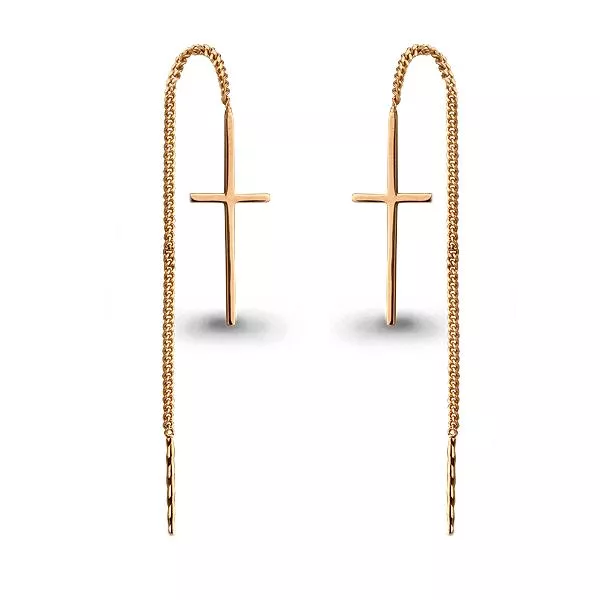 Серьги, золото, артикул LV33146