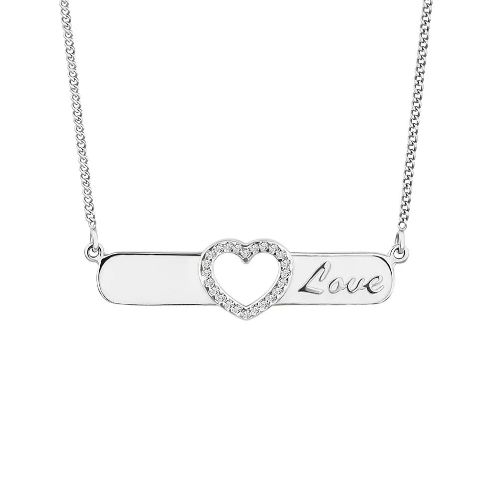 Колье из серебра, артикул LV73552А