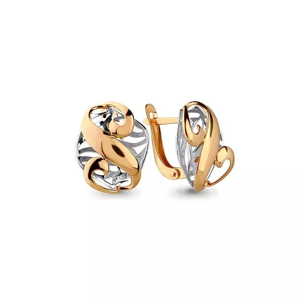 Серьги, артикул LV33127, золото