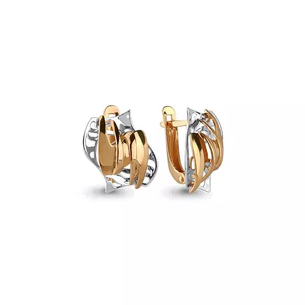 Серьги, золото, артикул LV33126