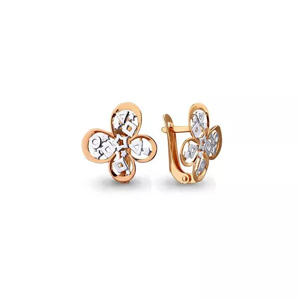 Серьги из золота, артикул LV33102