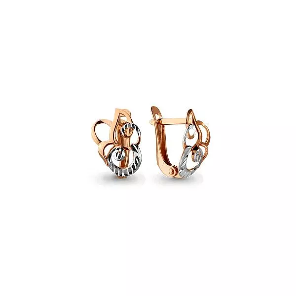 Серьги из золота, артикул LV33074