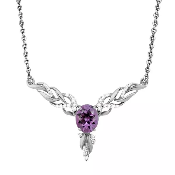 Колье из серебра, артикул LV7354704А