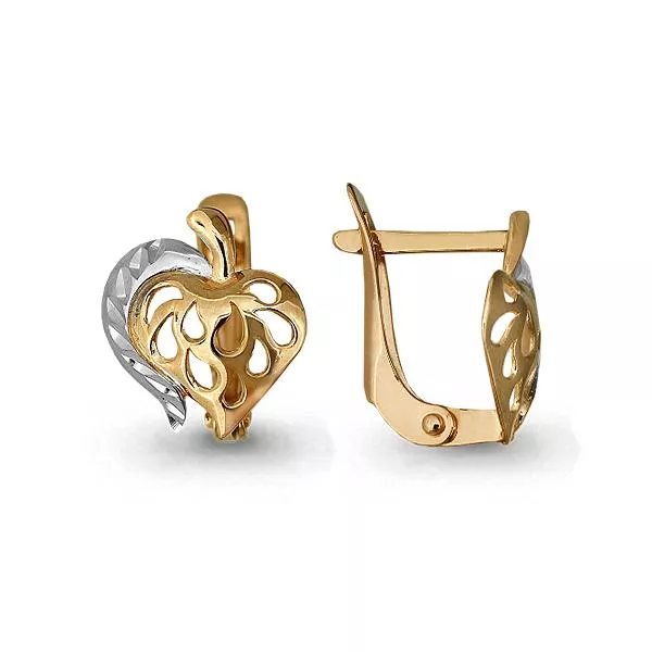 Серьги, артикул LV33063, золото