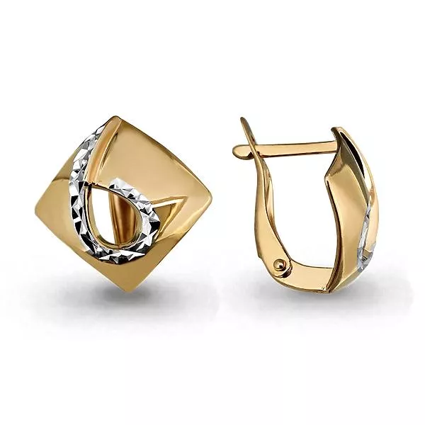 Серьги, золото, артикул LV33052