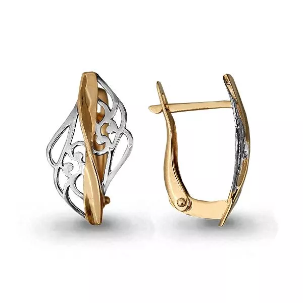 Серьги из золота, артикул LV33028