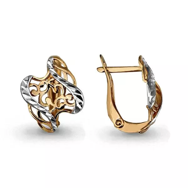 Серьги из золота, артикул LV33022