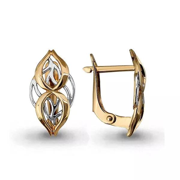 Серьги, золото, артикул LV33019