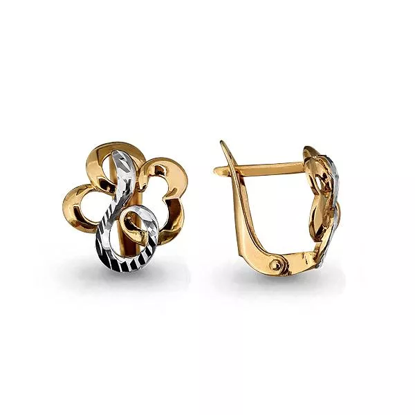 Серьги из золота, артикул LV33004