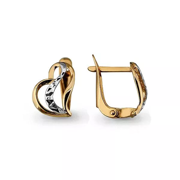 Серьги, артикул LV33003, золото