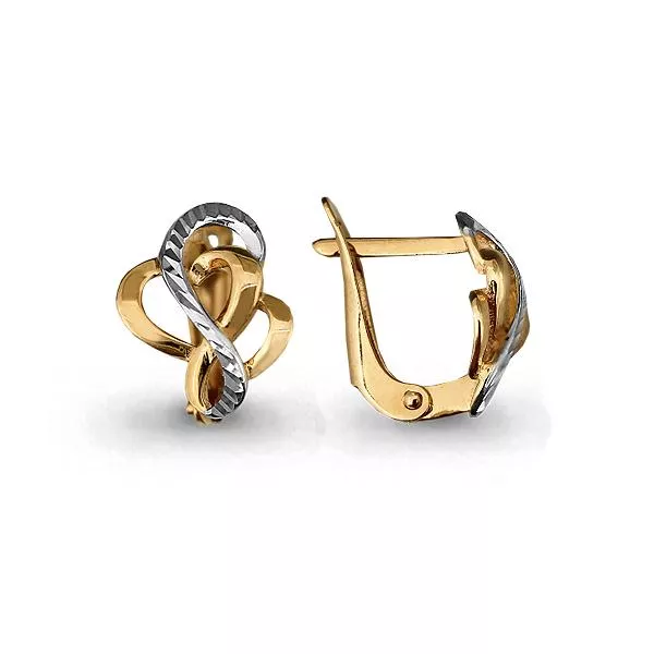 Серьги, золото, артикул LV33002