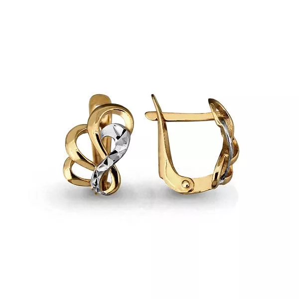 Серьги из золота, артикул LV33001