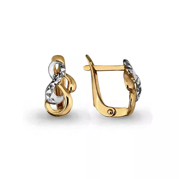 Серьги, артикул LV33000, золото