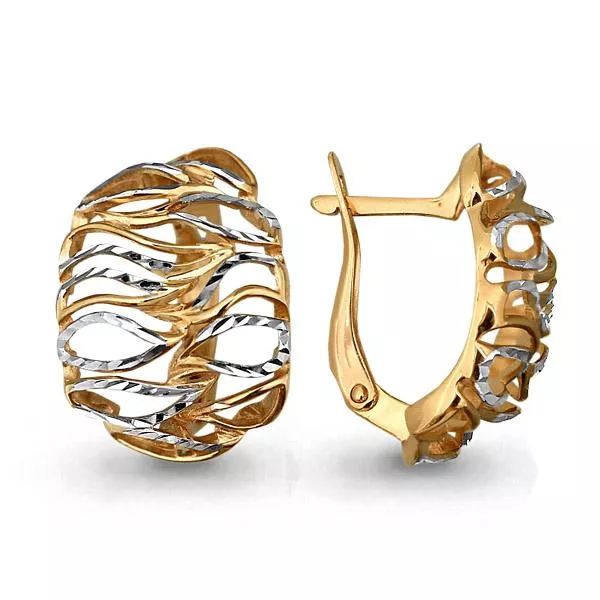 Серьги, артикул LV31871, золото