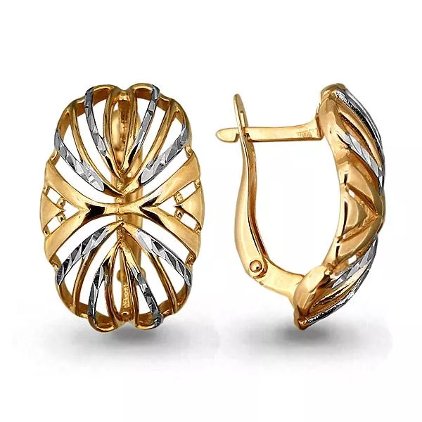 Серьги, золото, артикул LV31869