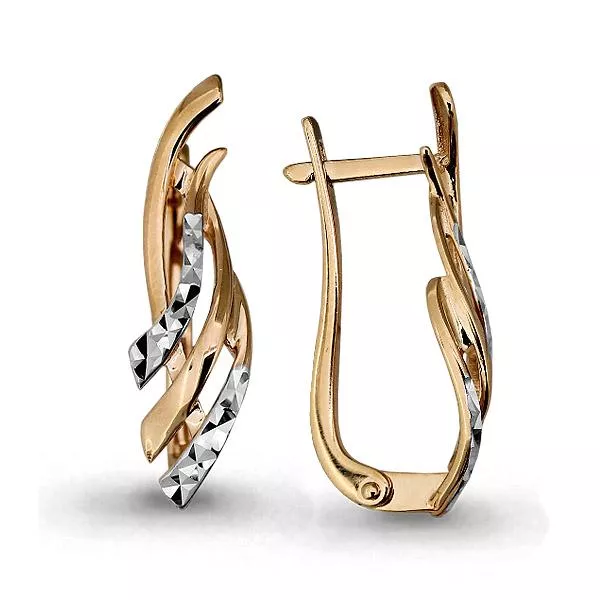 Серьги, артикул LV31845, золото