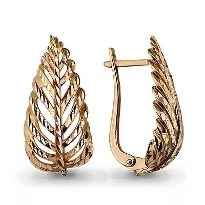 Серьги, золото, артикул LV31842
