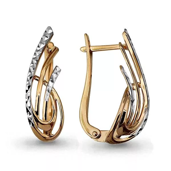 Серьги, золото, артикул LV31840