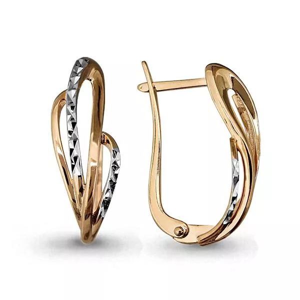 Серьги из золота, артикул LV31839