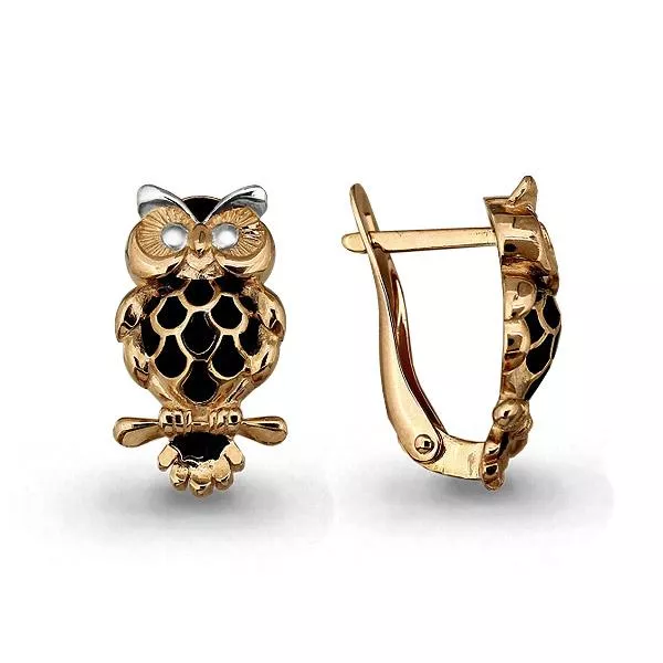 Серьги из золота, артикул LV31821