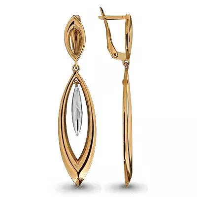 Серьги из золота, артикул LV31812