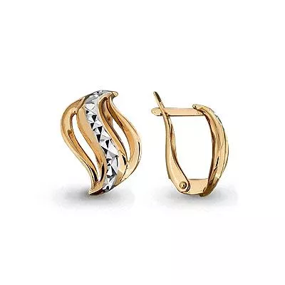 Серьги, золото, артикул LV31802