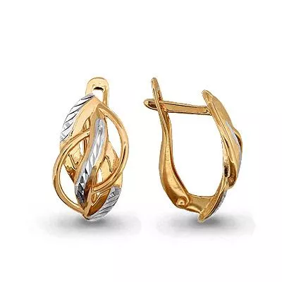 Серьги, артикул LV31796, золото