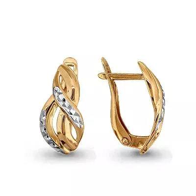 Серьги, золото, артикул LV31795