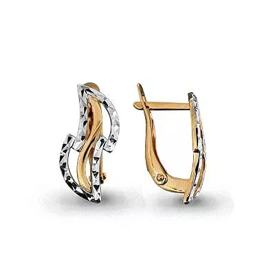 Серьги, золото, артикул LV31788