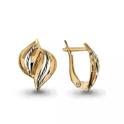 Серьги из золота, артикул LV31781