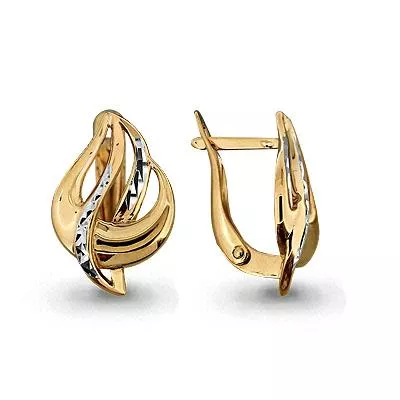 Серьги, артикул LV31772, золото