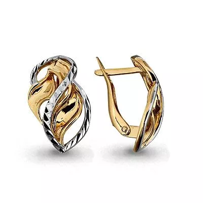 Серьги из золота, артикул LV31757
