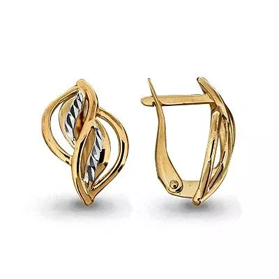 Серьги из золота, артикул LV31754