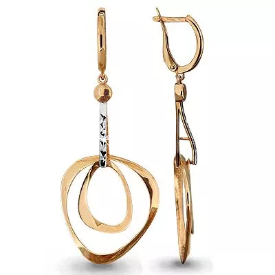 Серьги из золота, артикул LV31746